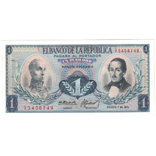 Billet, Colombie, 1 Peso Oro, 1971, 1971-08-07, KM:404e, NEUF