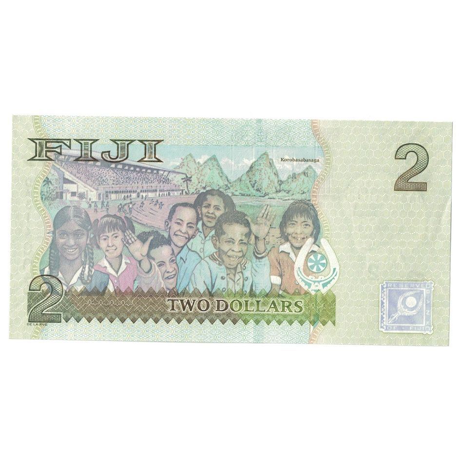 Banknote, Fiji, 2 Dollars, Undated (1996), KM:96b, UNC(64)