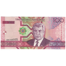 Biljet, Turkmenistan, 100 Manat, 1995, KM:18, NIEUW