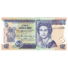Banconote, Belize, 2 Dollars, 2007, 2007-09-01, KM:66c, FDS