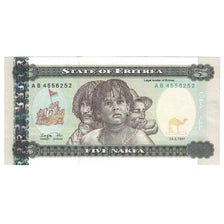 Banknote, Eritrea, 5 Nakfa, 1997, 1997-05-24, KM:2, UNC(65-70)