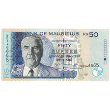 Geldschein, Mauritius, 50 Rupees, 2009, KM:50e, UNZ