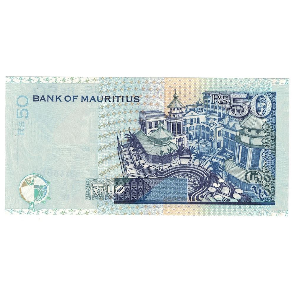 Geldschein, Mauritius, 50 Rupees, 2009, KM:50e, UNZ