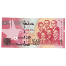 Geldschein, Ghana, 1 Cedi, 2010, 2010-03-06, KM:37b, UNZ