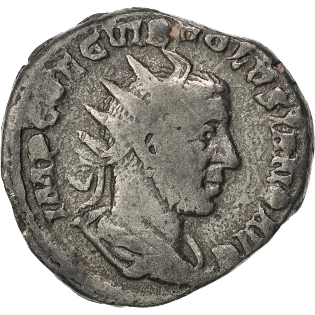 Volusian, Antoninianus, VF(30-35), Billon, Cohen #85, 3.60