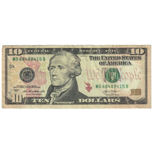 Geldschein, Vereinigte Staaten, Ten Dollars, 2013, Cleveland, SS