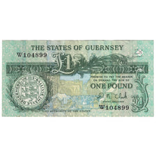Banconote, Guernsey, 1 Pound, Undated (1991- ), KM:52c, BB