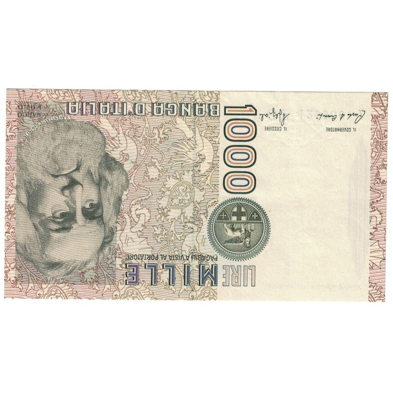 Nota, Itália, 1000 Lire, 1982, 1982-01-06, KM:109b, UNC(60-62)