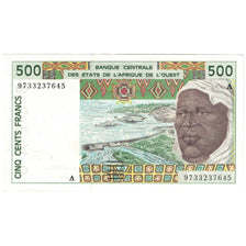 Banknote, West African States, 500 Francs, 1996, KM:110Af, UNC(63)
