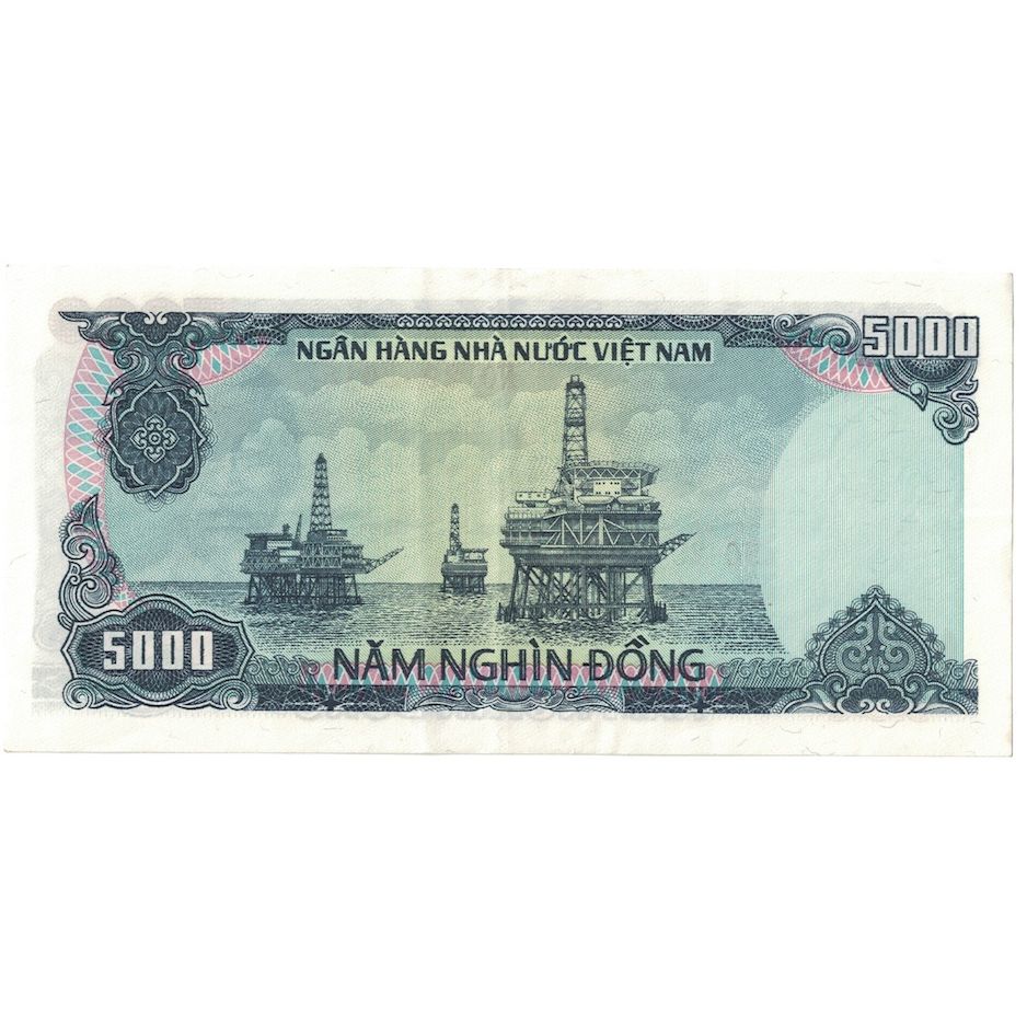 Banknote, Vietnam, 5000 D<ox>ng, 1987 (1989), KM:104a, UNC(64)