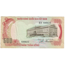 Banconote, Vietnam del Sud, 500 D<ox>ng, Undated (1972), KM:33a, BB