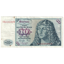 Billete, 10 Deutsche Mark, 1977, ALEMANIA - REPÚBLICA FEDERAL, 1977-06-01