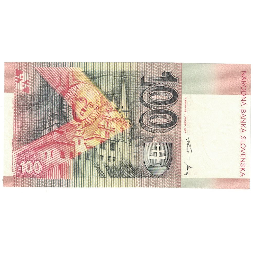 Geldschein, Slowakei, 100 Korun, 1997, 1997-10-01, KM:25b, UNZ-