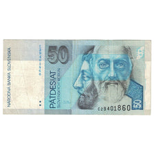 Billet, Slovaquie, 50 Korun, 1993, 1993-08-01, KM:21a, TB