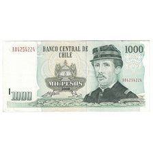 Billete, 1000 Pesos, 2008, Chile, KM:154g, MBC