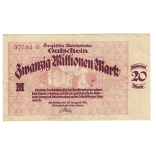 Geldschein, Deutschland, 20 Millionen Mark, 1923, 1923-08-20, SS