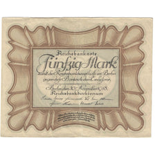 Banknote, Germany, 50 Mark, 1918, 1918-11-30, KM:65, EF(40-45)