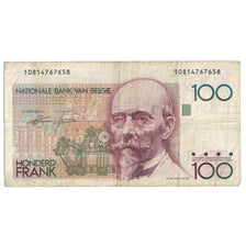 Banknote, Belgium, 100 Francs, 1982-1994, Undated (1982-1994), KM:142a, VG(8-10)
