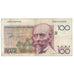 Banknote, Belgium, 100 Francs, 1982-1994, Undated (1982-1994), KM:142a, VG(8-10)