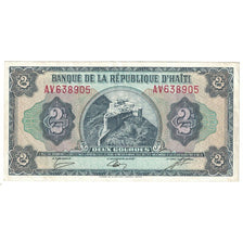 Geldschein, Haiti, 2 Gourdes, 1979, KM:245a, VZ