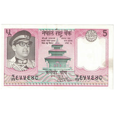Banknote, Nepal, 5 Rupees, Undated (1974), KM:23a, UNC(63)
