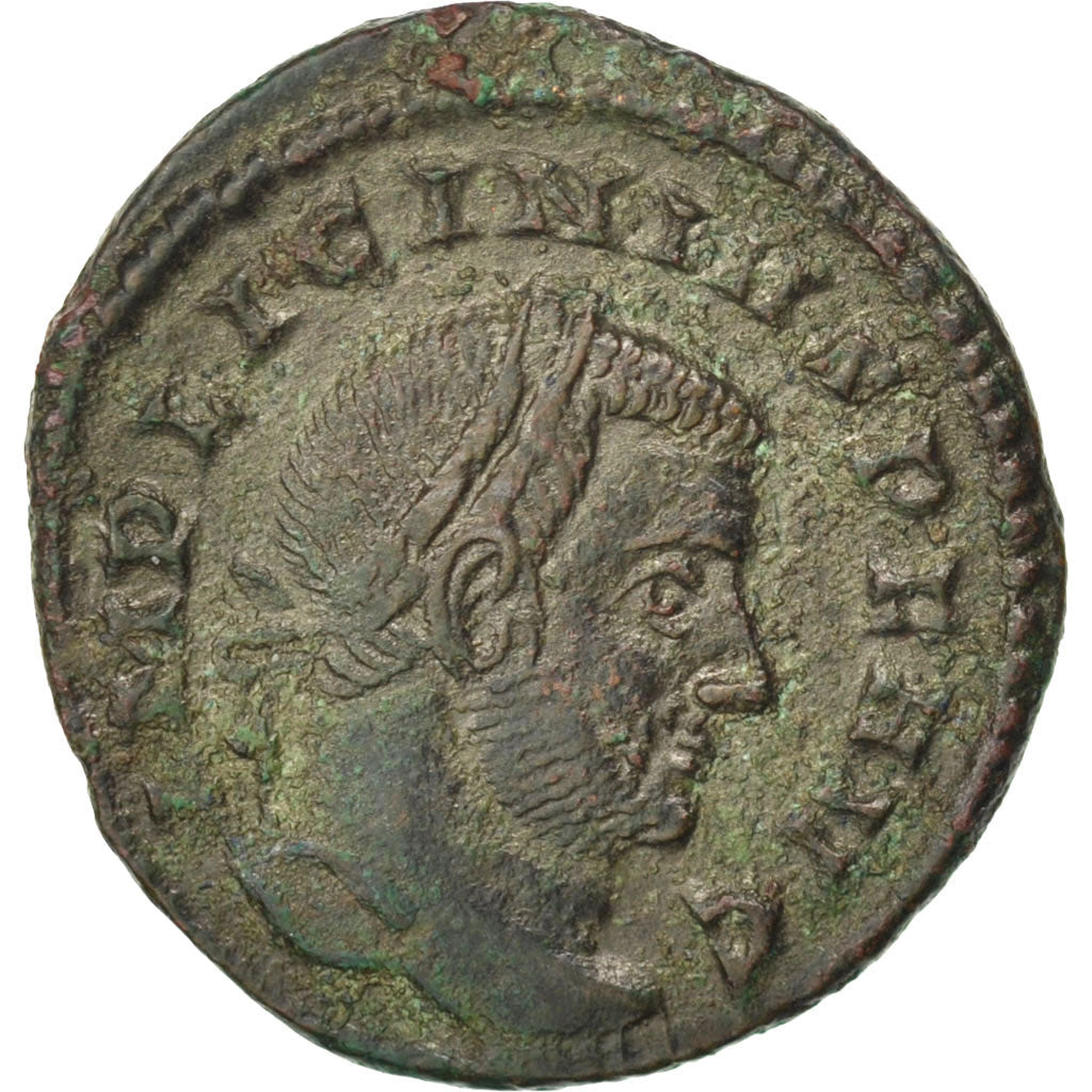 Licinius I, Nummus, Ticinum, AU(55-58), Copper, Cohen #138, 3.20
