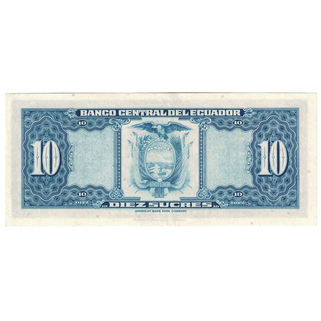 Banknot, Ekwador, 10 Sucres, 1977, 1977-04-29, KM:109, AU(55-58)