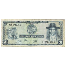 Banknote, Peru, 50 Soles De Oro, 1975, 1975-10-02, KM:107, F(12-15)