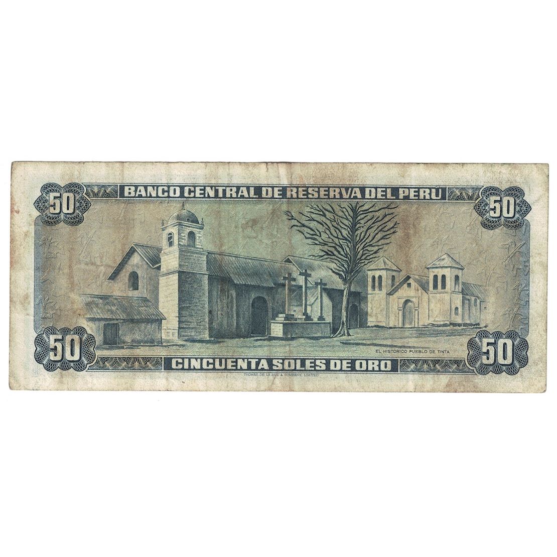 Banknote, Peru, 50 Soles De Oro, 1975, 1975-10-02, KM:107, F(12-15)