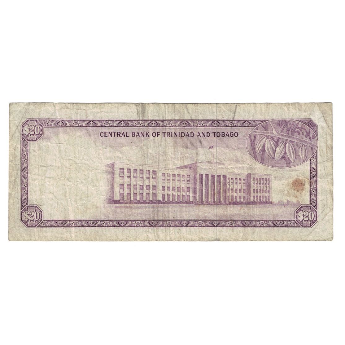 Banconote, TRINIDAD E TOBAGO, 20 Dollars, 1977, KM:33a, B