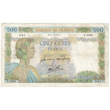 Frankrijk, 500 Francs, La Paix, 1941, 1941-06-11, B+, Fayette:32.18, KM:95b