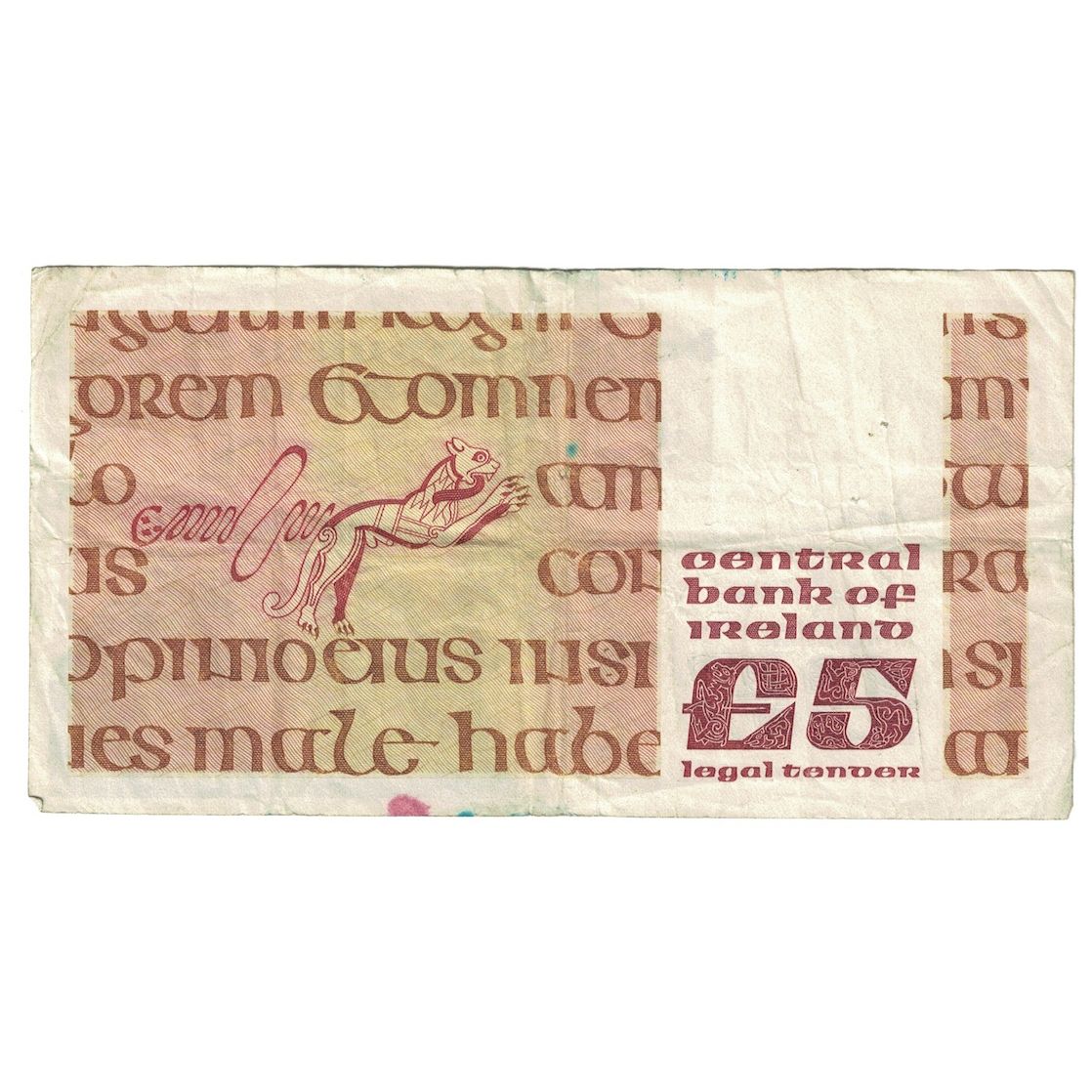 Geldschein, Ireland - Republic, 5 Pounds, 1981, 1981-06-19, KM:71c, S