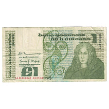 Banconote, Irlanda - Repubblica, 1 Pound, 1981, 1981-05-21, KM:70b, B+