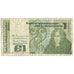 Banknot, Irlandia - Republika, 1 Pound, 1981, 1981-05-21, KM:70b, VG(8-10)