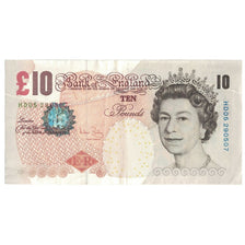 Geldschein, Großbritannien, 10 Pounds, 2004, KM:389c, SS