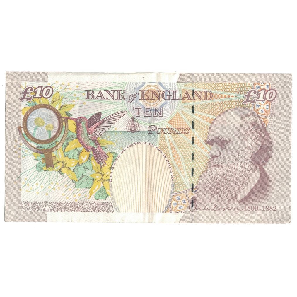 Geldschein, Großbritannien, 10 Pounds, 2004, KM:389c, SS