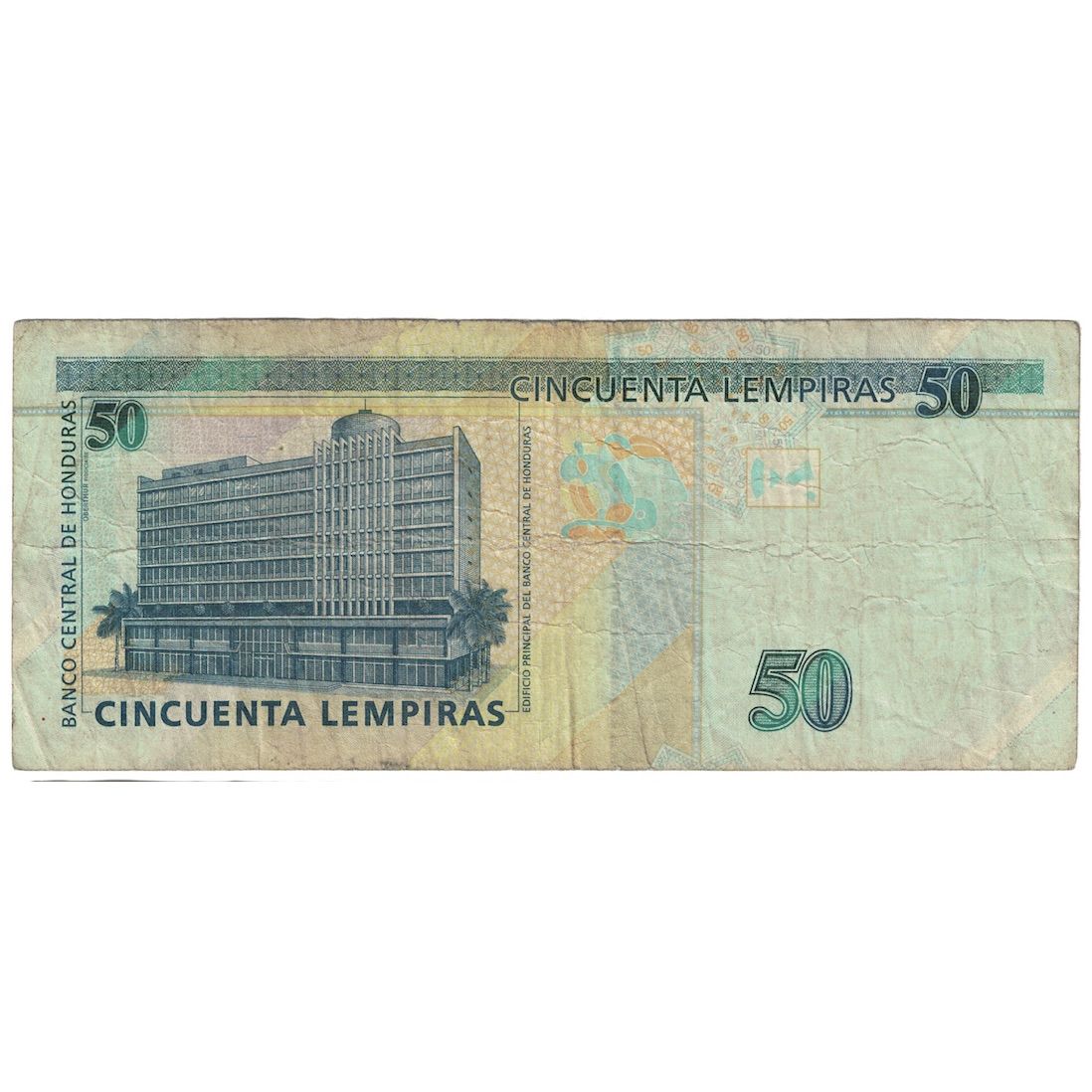 Banconote, Honduras, 50 Lempiras, 2014, 2014-06-12, B