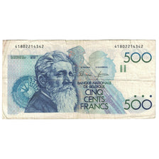 Banconote, Belgio, 500 Francs, Undated (1982-98), KM:143a, B+