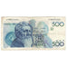 Nota, Bélgica, 500 Francs, Undated (1982-98), KM:143a, F(12-15)