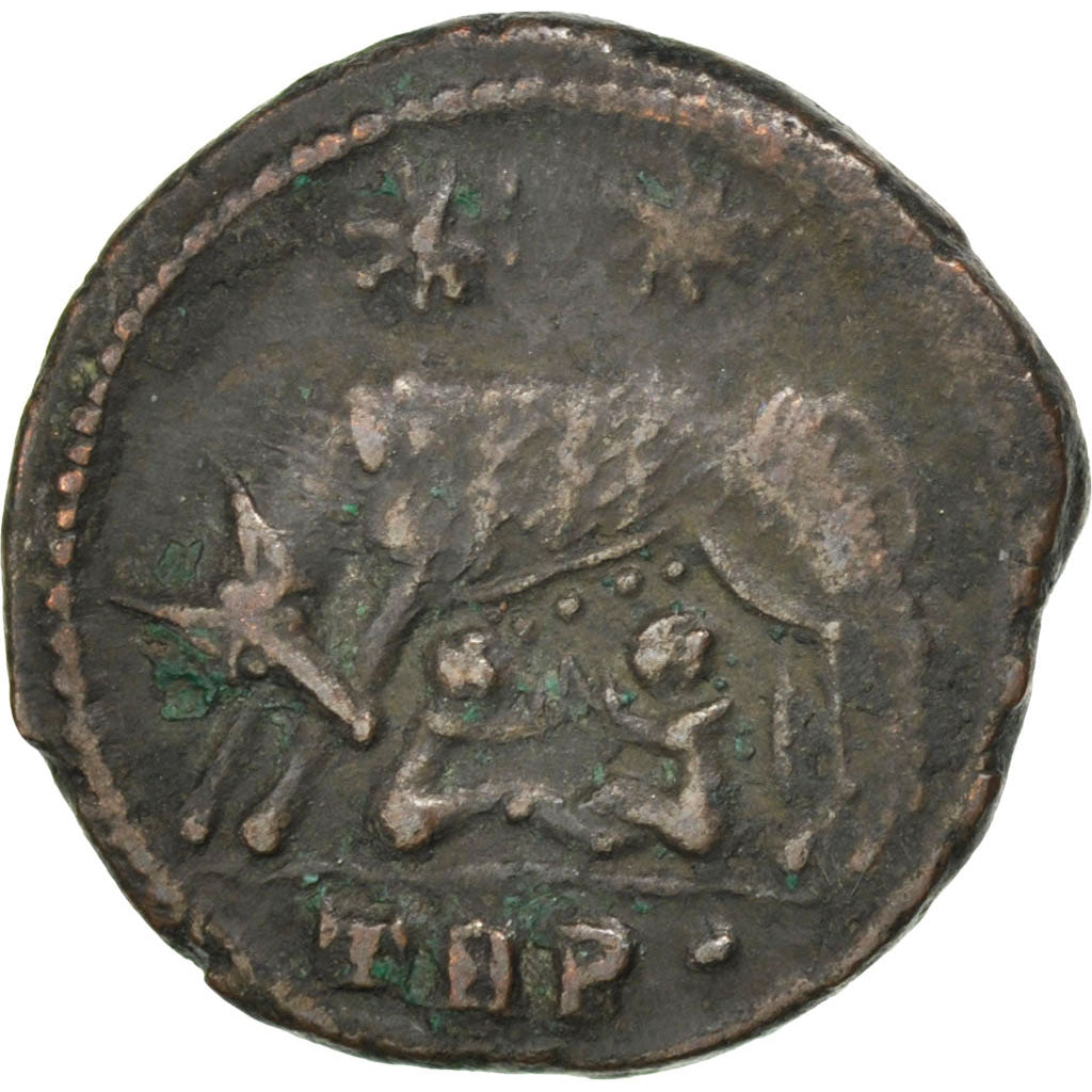Nummus, Trier, EF(40-45), Copper, Cohen #18, 2.90