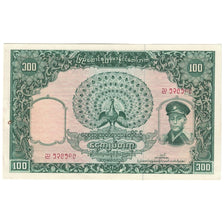 Nota, Birmânia, 100 Kyats, Undated (1958), KM:51a, UNC(63)
