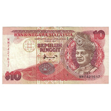 Banknot, Malezja, 10 Ringgit, Undated (1989), KM:29, EF(40-45)