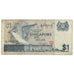 Biljet, Singapur, 1 Dollar, Undated (1976), KM:9, B+