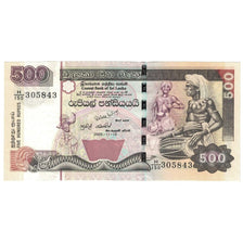 Banconote, Sri Lanka, 500 Rupees, 2005, 2005-11-19, KM:119d, FDS
