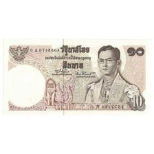 Banconote, Thailandia, 10 Baht, Undated (1969-78), KM:83a, FDS