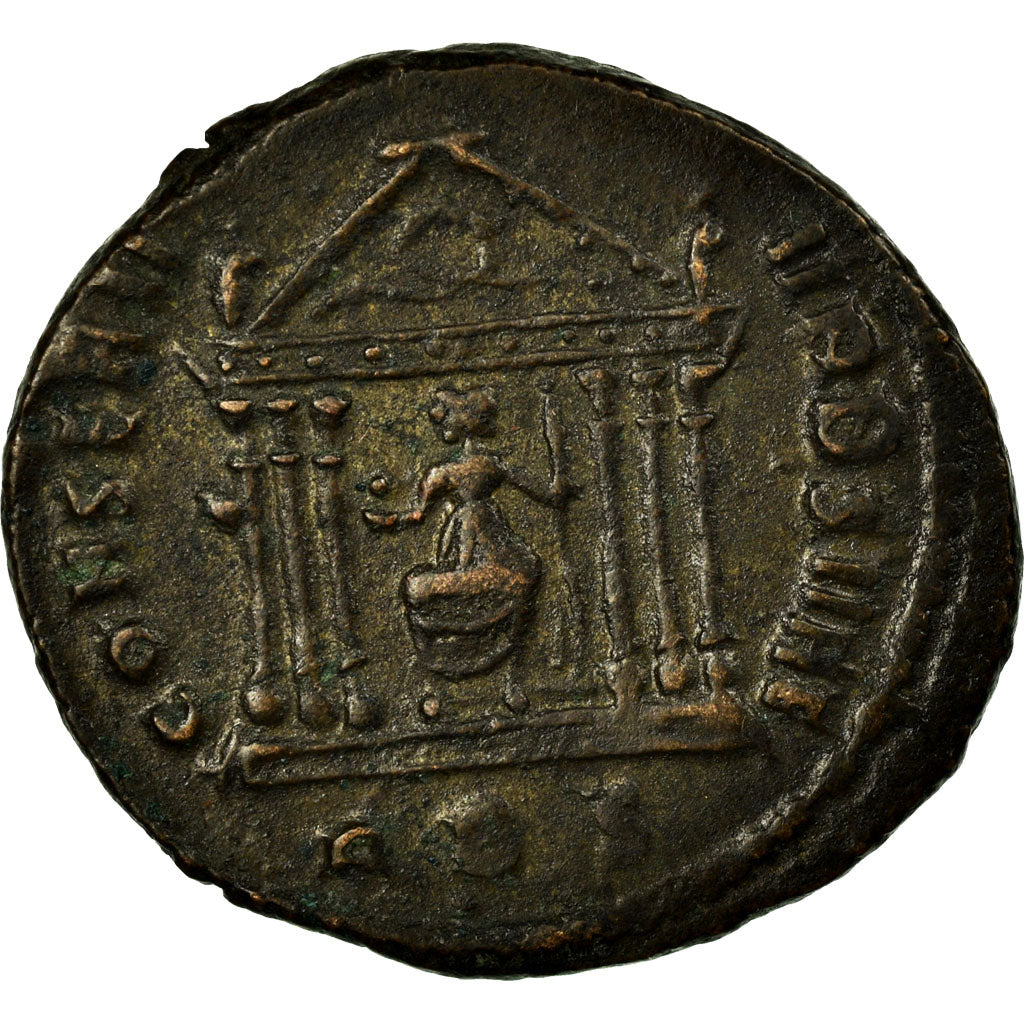 Coin, Maxentius, Follis, Carthage, AU(55-58), Copper, Cohen:21
