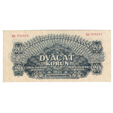 Banconote, Cecoslovacchia, 20 Korun, 1944, KM:47a, SPL-