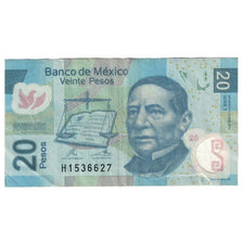 Geldschein, Mexiko, 20 Pesos, 2016, 2016-07-12, S+