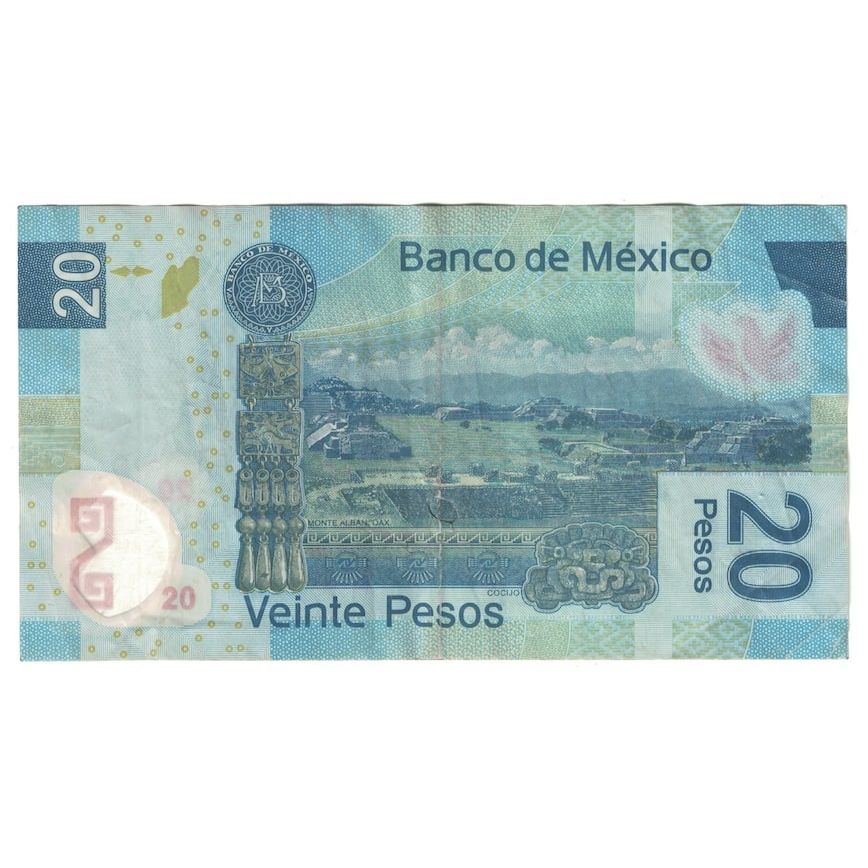 Geldschein, Mexiko, 20 Pesos, 2016, 2016-07-12, S+