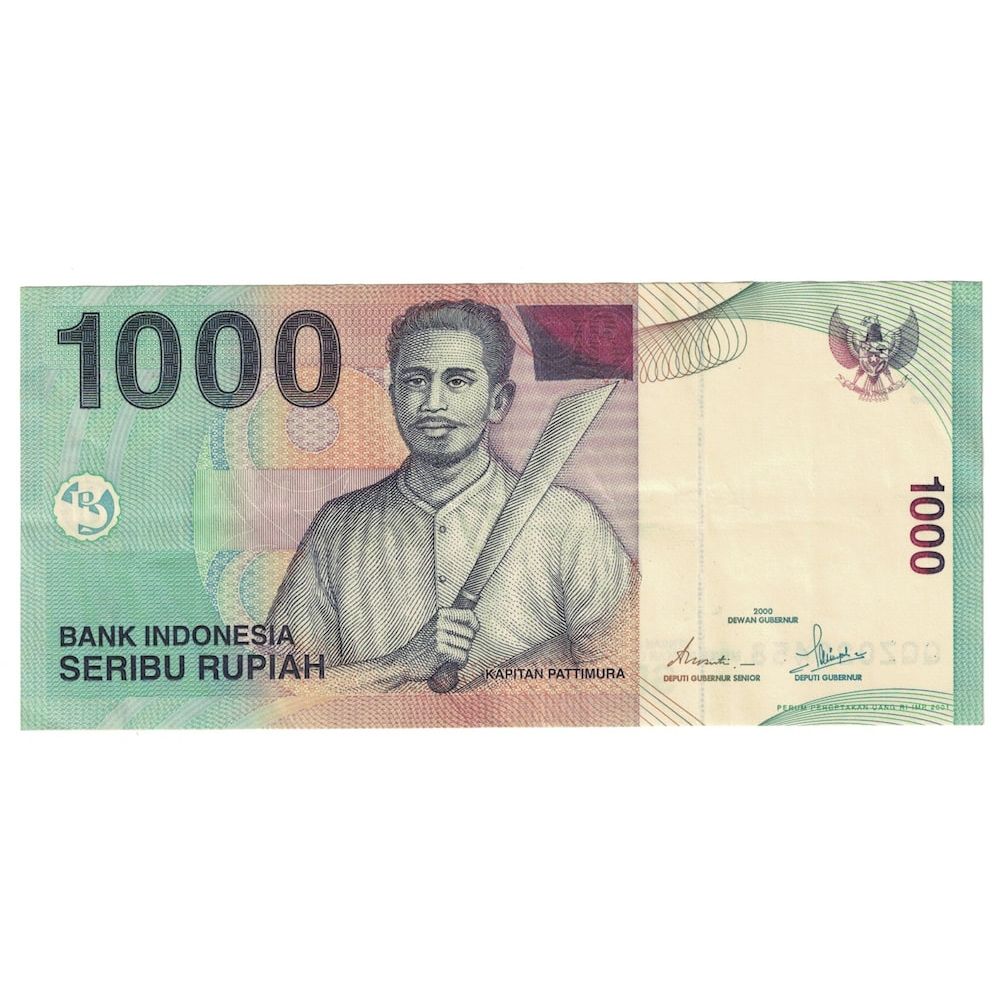 Nota, Indonésia, 1000 Rupiah, 2000-2001, KM:141b, UNC(60-62)